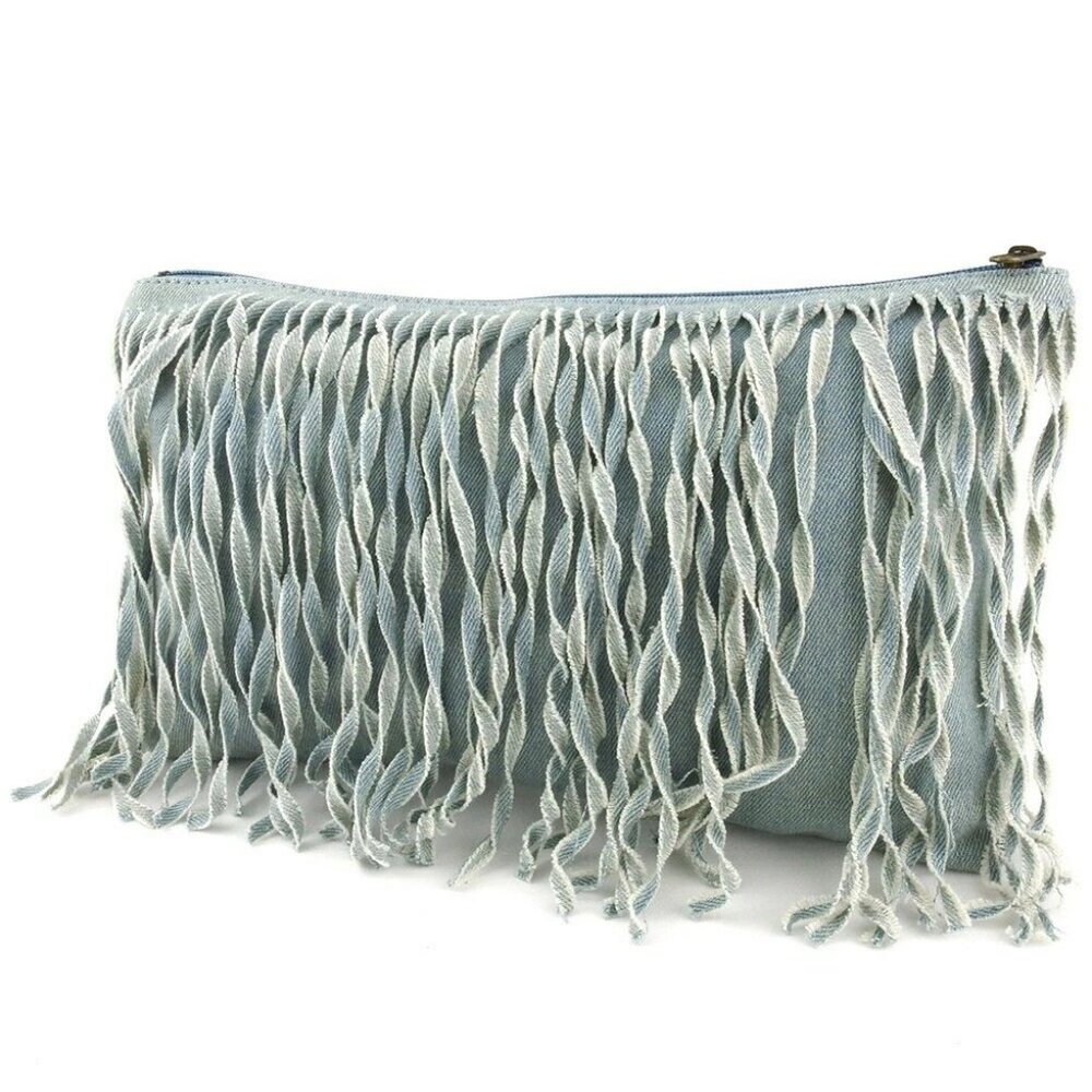 ANAP Clutch bag blue Women Authentic secondhand